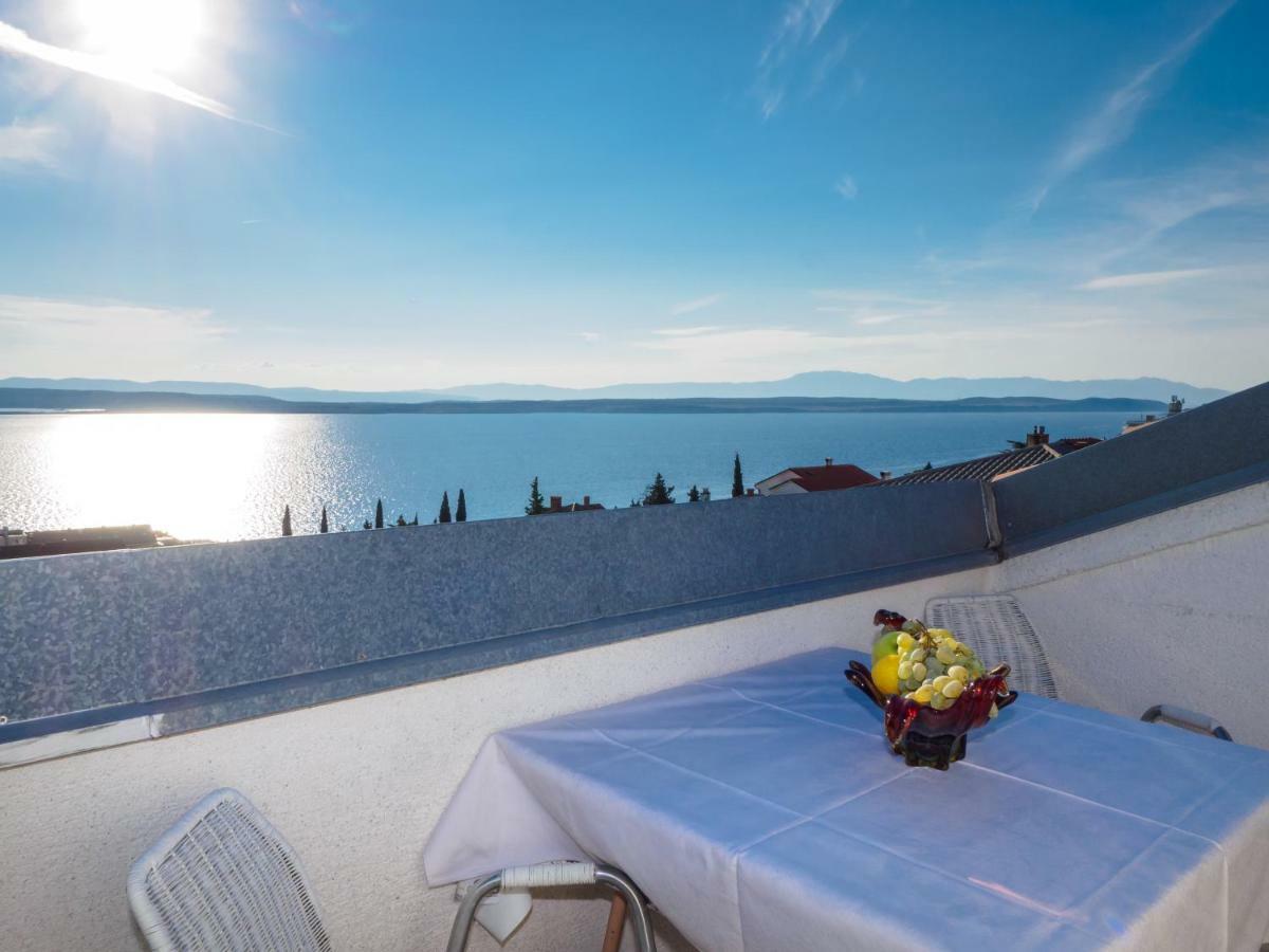 Breathtaking Seaview App Barac On Separated Floor Crikvenica Exterior foto
